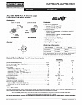 DataSheet HUF76645S3S pdf